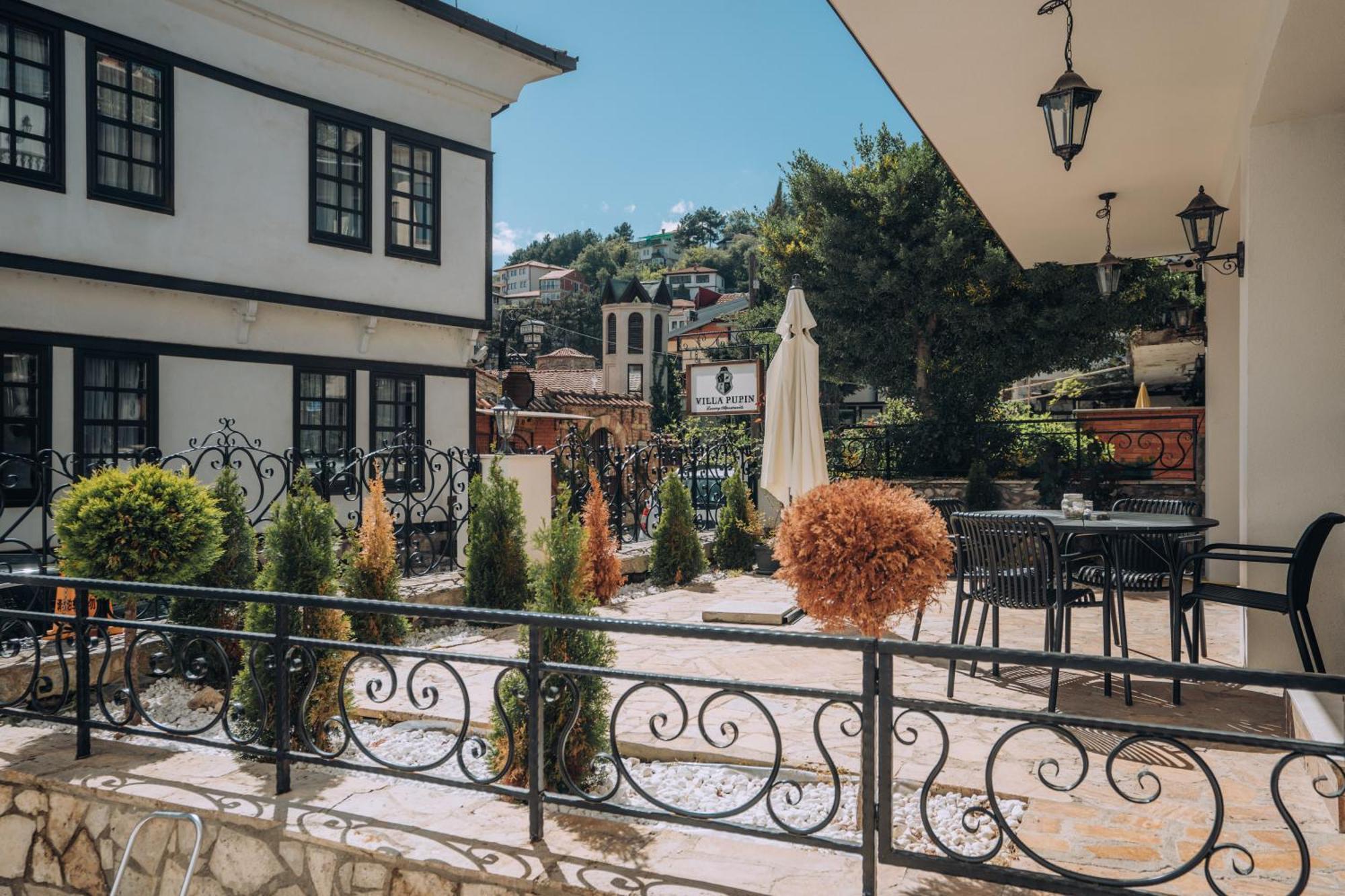 Villa Pupin Saraiste Ohrid Exteriör bild